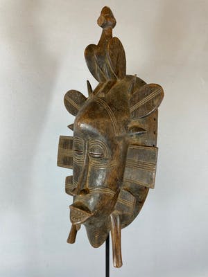 Mambila - African Senufo mask - Burkina Faso. kopen? Bied vanaf 45!