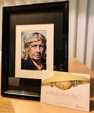 Panamarenko - Handgesigneerde foto+uitnodigingskaart kopen? Bied vanaf 100!
