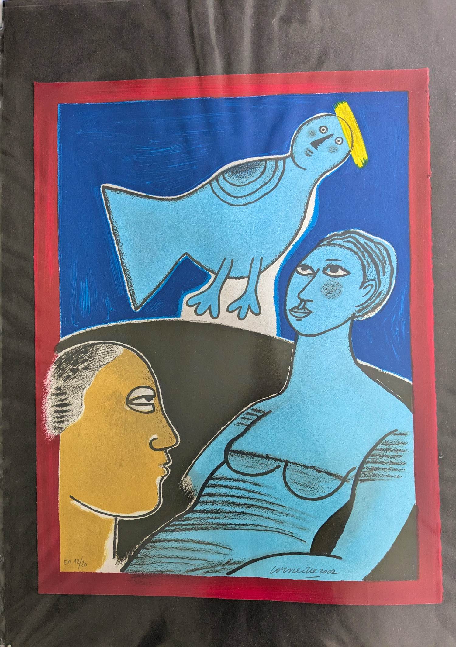 Corneille - farbenfrohe Lithographie kopen? Bied vanaf 270!