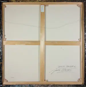 Julio Ghiorzi - Acryl op doek, koningin Beatrix (Groot) kopen? Bied vanaf 450!