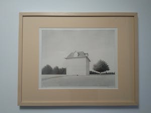 Rene Boin - "Huis zonder deur en ramen" uit serie van vier met als thema: "Ontbreken" kopen? Bied vanaf 75!