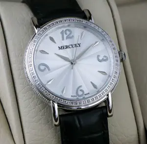 Zwitsers Mercury Diamond dames horloge kopen? Bied vanaf 390!