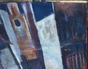 Ria Exel - Olieverf op doek, Stadsexpressie kopen? Bied vanaf 50!