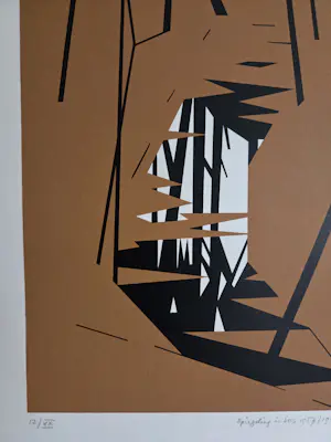 Hendrik Valk - Spiegeling in bos. kopen? Bied vanaf 129!