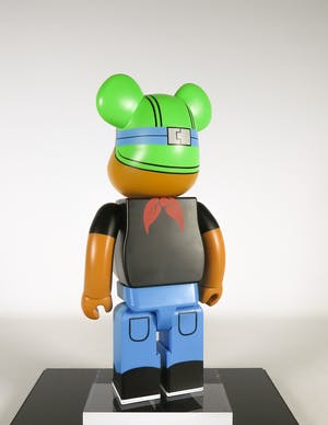 Hebru Brantley - Fly Boy Bearbrick 400% en 100% Flyboy & Lil Mama Bearbrick set kopen? Bied vanaf 1!