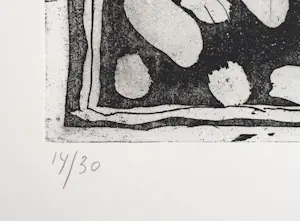 Lucebert - Ets: Paradijs & gedicht (1981) kopen? Bied vanaf 150!