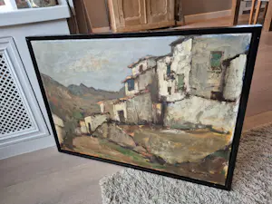 Jan Korthals - olie op doek, gesigneerd r.o. kopen? Bied vanaf 475!