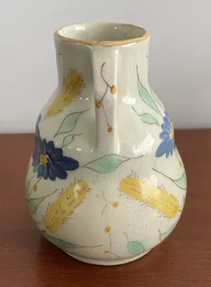 Kunstaardewerkfabriek Regina - Art Nouveau platelen vaasje decor Zomer kopen? Bied vanaf 65!