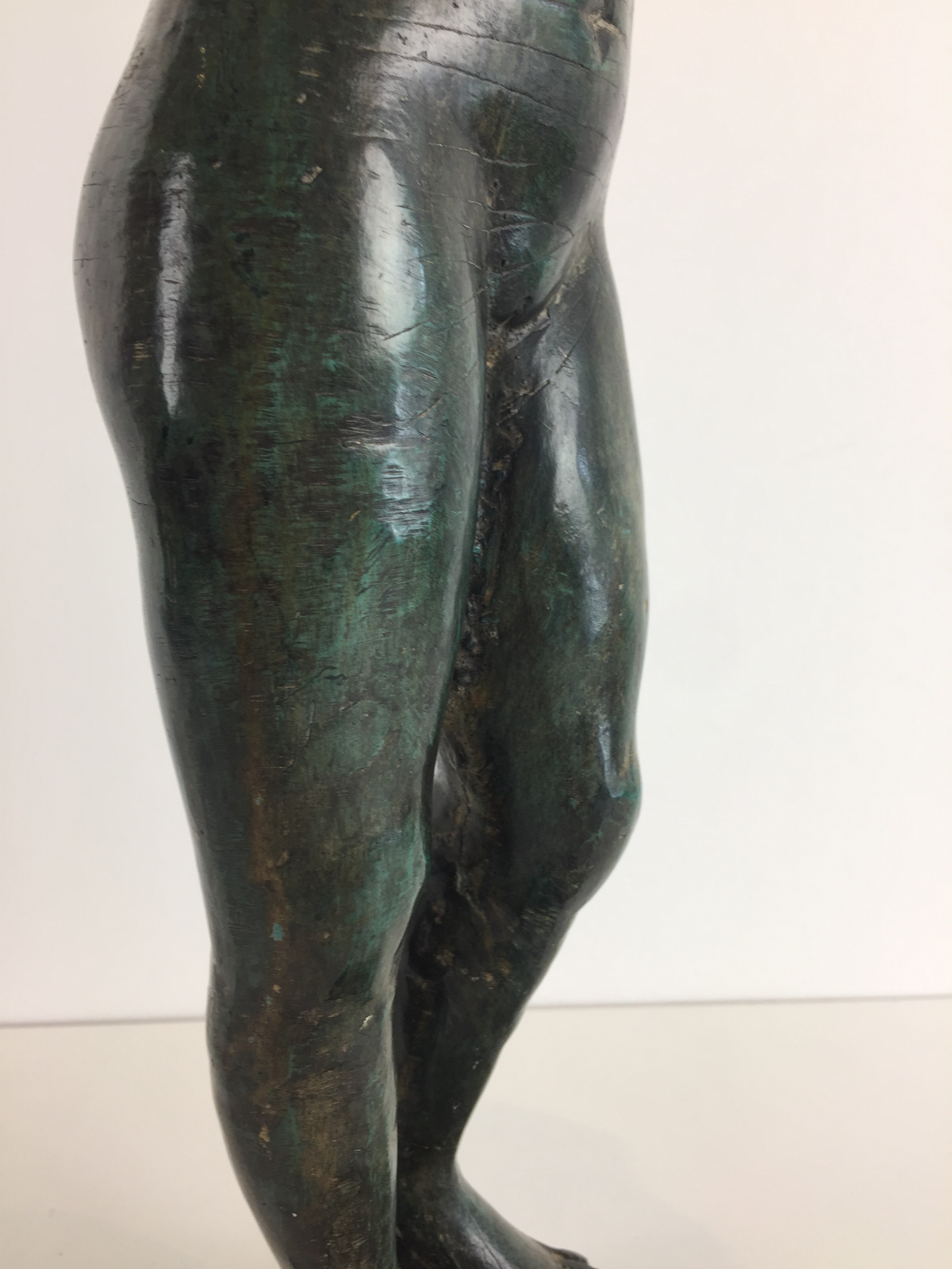 Niet of onleesbaar gesigneerd - Prachtig vormgegeven bronzen tors, cire perdue-techniek, VANAF 1 EURO! kopen? Bied vanaf 1!