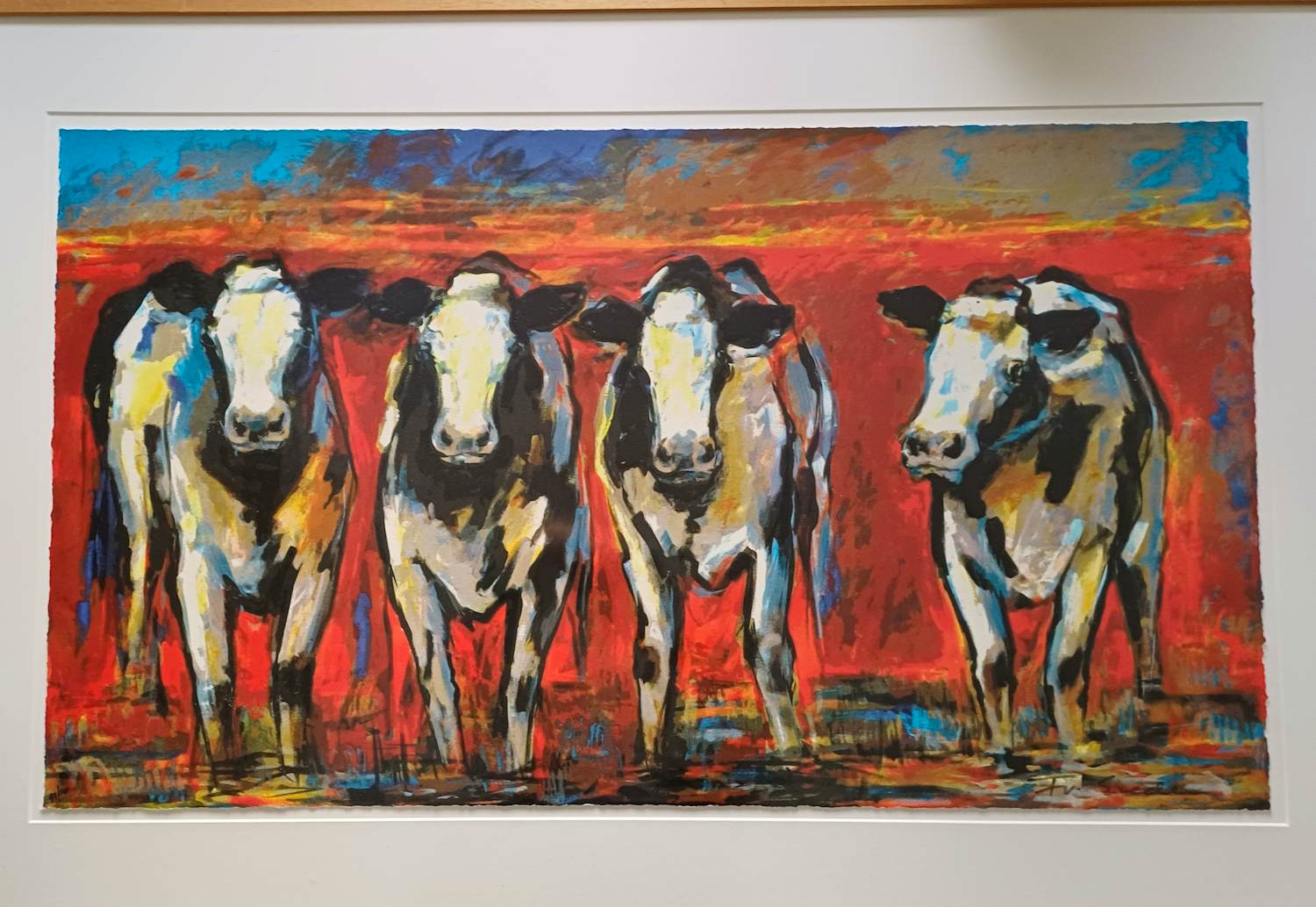 Frits van Eeden - vier koeien voor rode gloed kopen? Bied vanaf 380!