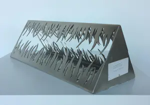 Margot Zanstra - Aluminium, Opengewerkte sculptuur + boek! kopen? Bied vanaf 150!