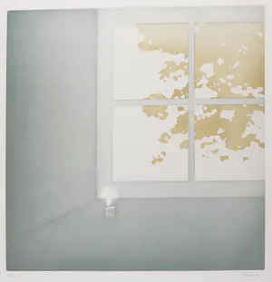 Jean Solombre - Aquatint, Kaarslicht bij raam kopen? Bied vanaf 35!