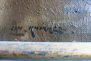 Jan Simon Knikker (sr.) - Hooiende boer kopen? Bied vanaf 120!