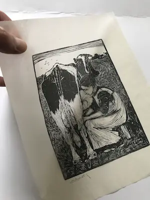 Jan Mankes - Koemelkster kopen? Bied vanaf 275!