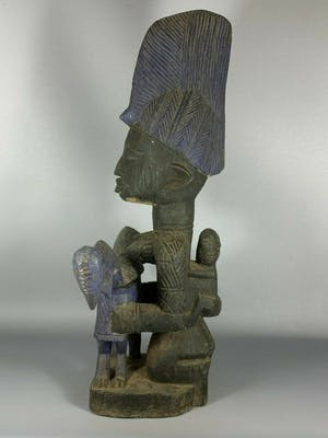 Yoruba - 200532 - Tribal used African Yoruba medicin pot - Nigeria. kopen? Bied vanaf 150!