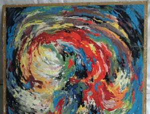 Klaas Pijlman - 2 Gouaches, “Vogels” en “Storm” – 1961 kopen? Bied vanaf 1!