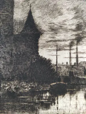 Anton L. Koster - De Amsterdamsche Poort te Haarlem kopen? Bied vanaf 50!