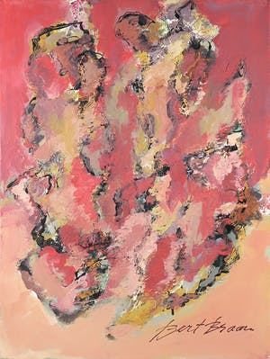 Bert Braam - Acryl op doek, Zonder titel kopen? Bied vanaf 1!