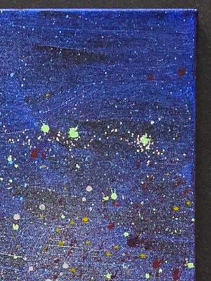 Niet of onleesbaar gesigneerd - Abstracte Paarse Vogel kopen? Bied vanaf 1!