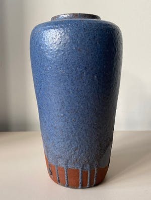 Pieter Groeneveldt - Vaas model 160 met blauw druipglazuur kopen? Bied vanaf 50!
