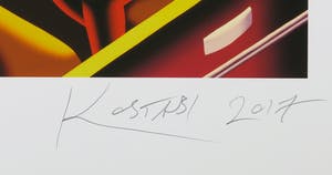 Mark Kostabi - Giclée, Restraint on the Beltway kopen? Bied vanaf 70!