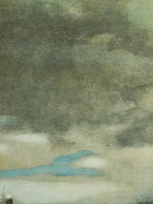 Albert Saverys - Winters rivierlandschap kopen? Bied vanaf 80!