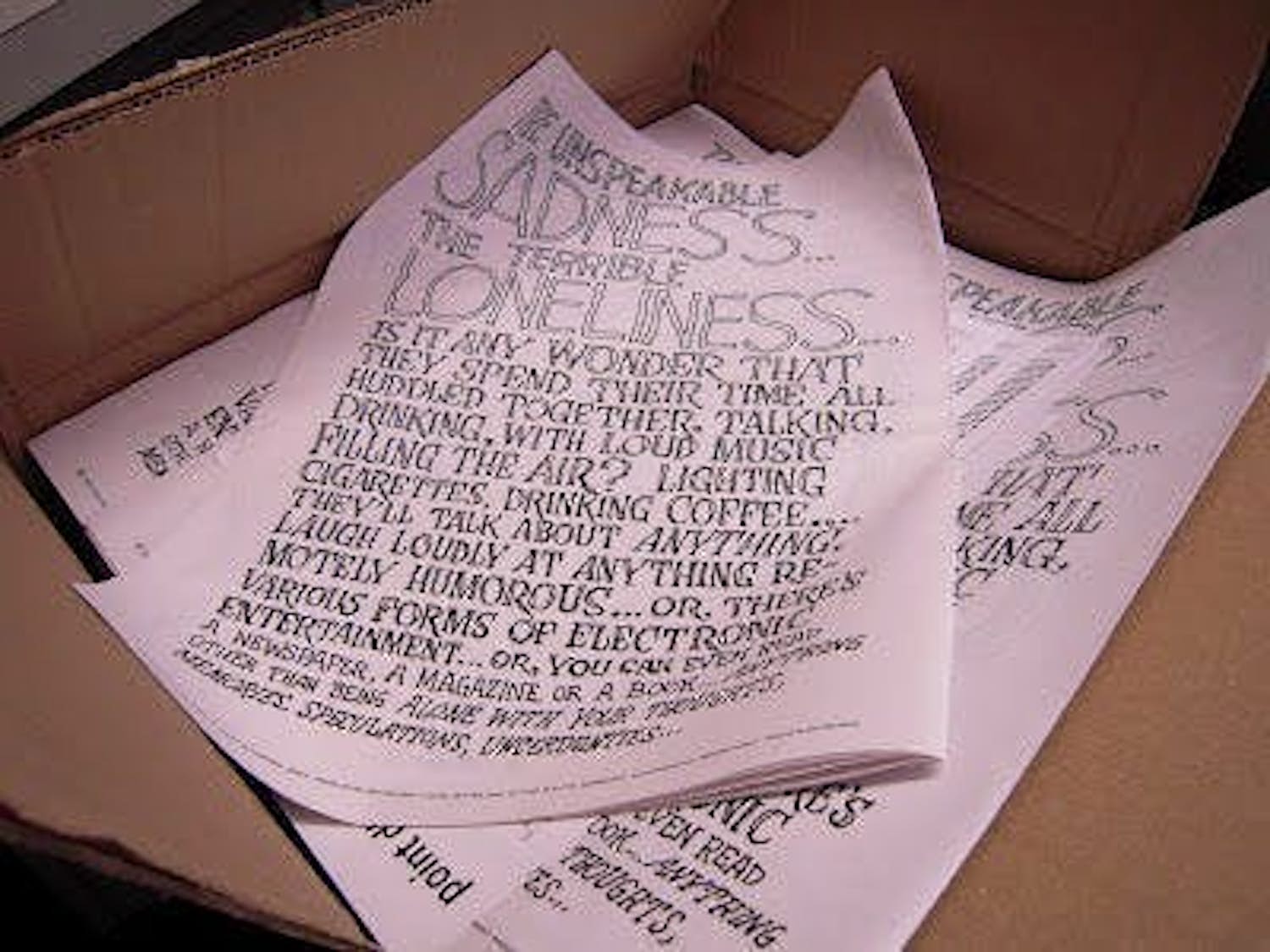 Robert Crumb - point d'ironie verkocht voor € 10!