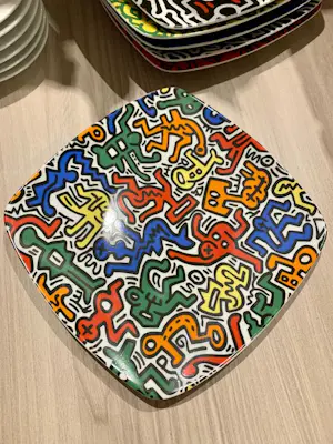 Keith Haring - Tognana servies 24 delig porselein kopen? Bied vanaf 500!