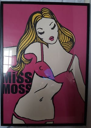 Niet of onleesbaar gesigneerd - Michal Ksizek - Miss Moss kopen? Bied vanaf 1!