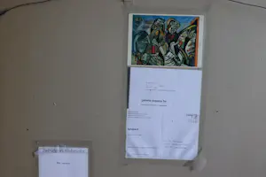 Lucebert - Compositie met 3 figuren kopen? Bied vanaf 1200!