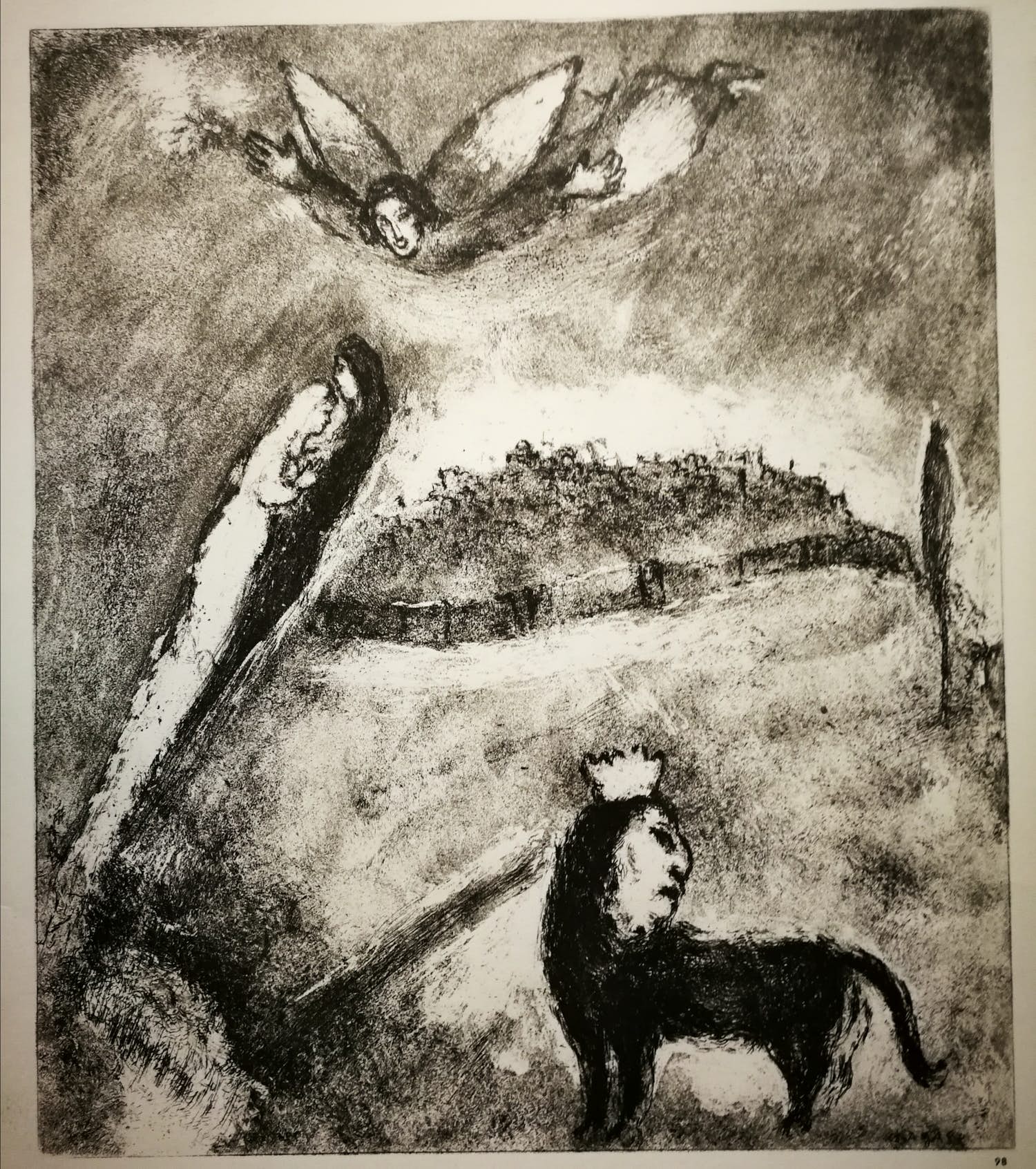 Marc Chagall - Uit La Bible. Heliogravure. kopen? Bied vanaf 1!