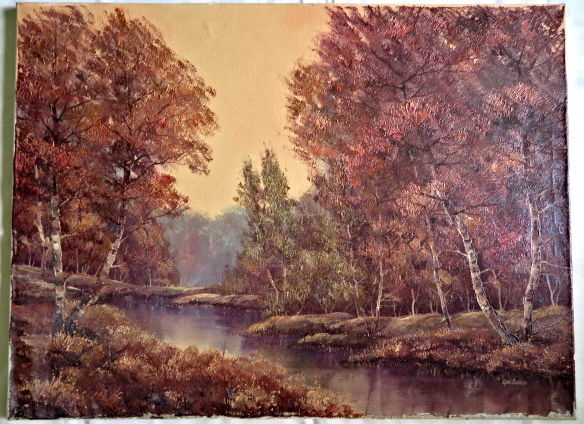 Gerry van der Linden - Buurse Beek - Olieverf op doek - groot - gesigneerd kopen? Bied vanaf 1!