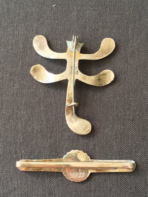 3e gehalte Zilver - broche in de vorm van een libelle en kopen? Bied vanaf 1!