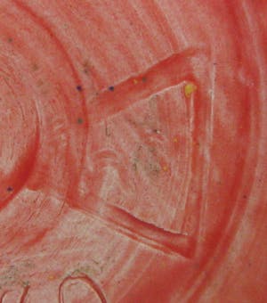 Niet of onleesbaar gesigneerd - Studio keramische rode en gespikkelde vaas kopen? Bied vanaf 1!