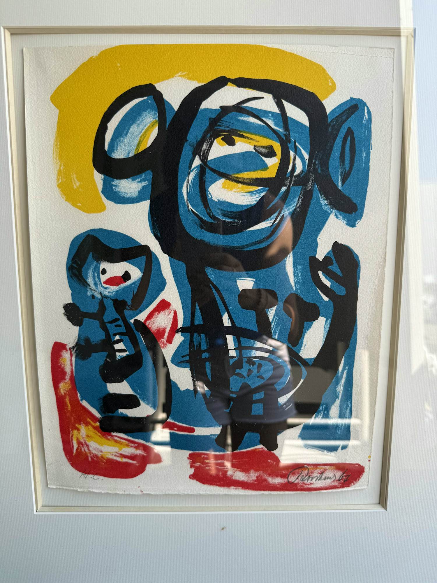 Anton Rooskens - Lithographie original verkocht voor € 100!