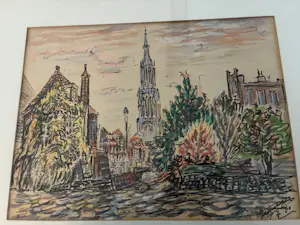 Arie Westmaas - Delft, gezien vanaf singel kopen? Bied vanaf 40!