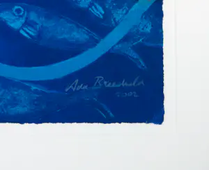 Ada Breedveld - Zeefdruk, Seadreams - Ingelijst kopen? Bied vanaf 60!