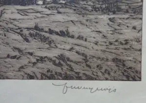 Hendrik Weegewijs - LOT VAN 2 WERKEN / ZW-W ETS / 32x50cm / SIG kopen? Bied vanaf 25!