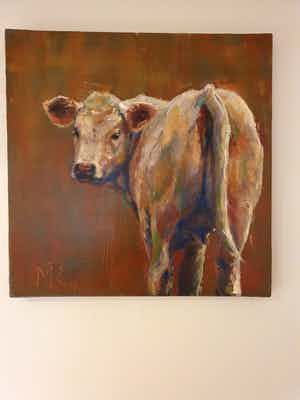 Mieke Robben - Koe bruin verkocht voor € 40!