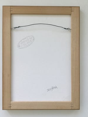 Pim van Halem - ‘Busy Bus’ , Vierluik . (Zeer fraai ingelijst door de kunstenaar) kopen? Bied vanaf 100!