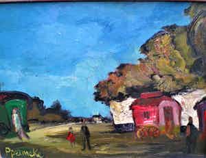 Paul Permeke - Woonwagens verkocht voor € 695!