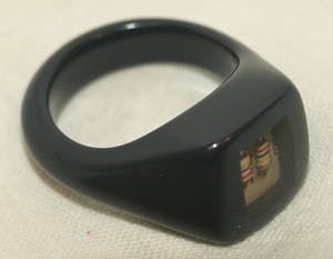 Juul Jacobs - Ring van polyester met computerchip – 2003 - Tussen Kunst en Kitsch kopen? Bied vanaf 75!