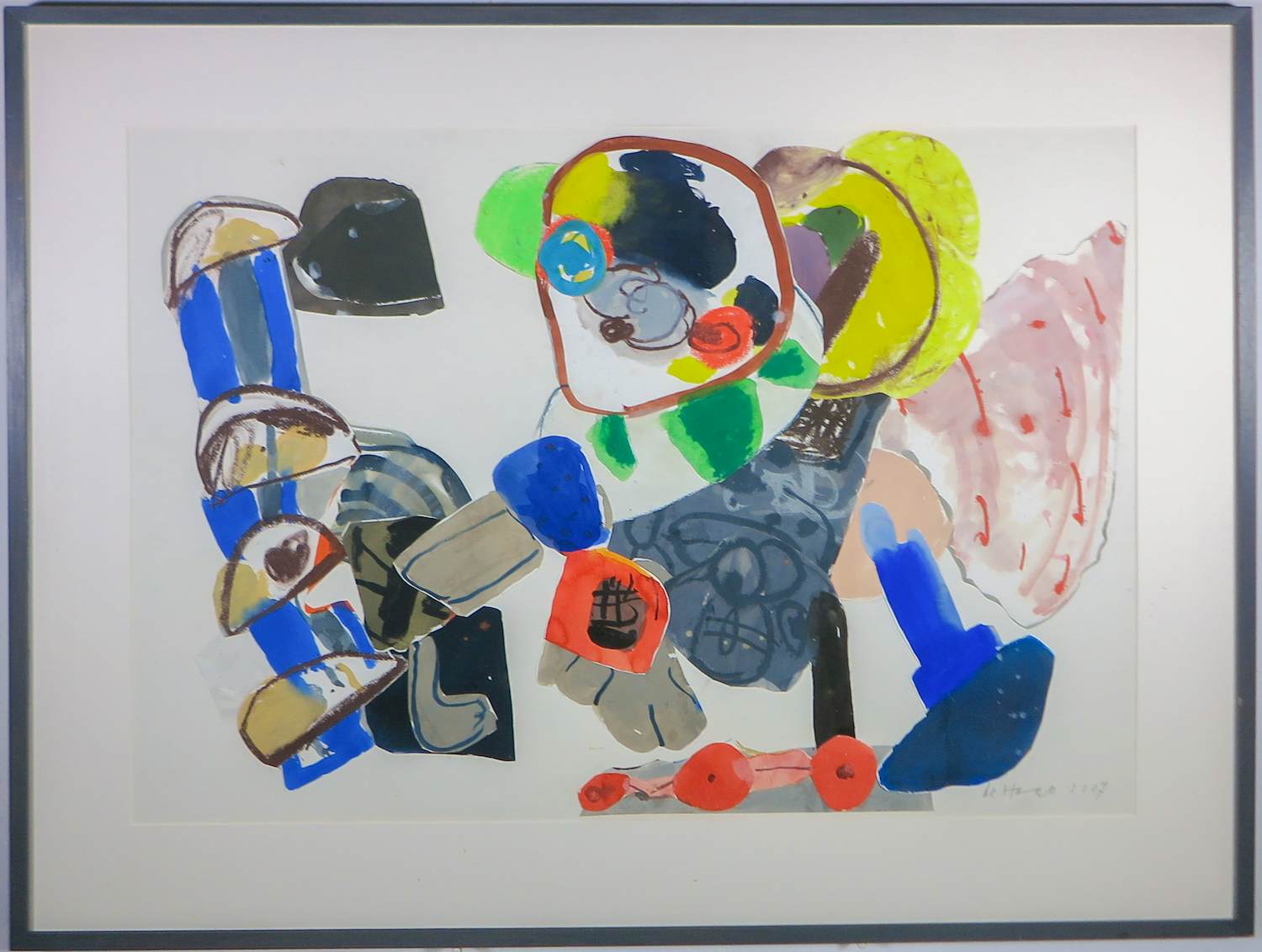 Jurjen de Haan - Gemengde techniek, Z.T. - Ingelijst kopen? Bied vanaf 150!