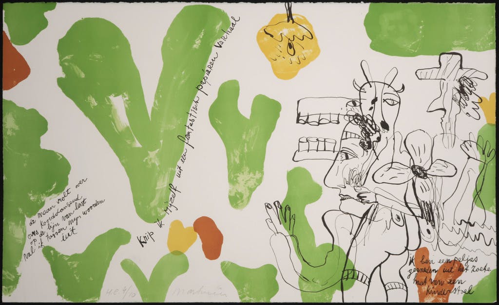 Anton Martineau - Anton Martineau: Litho, Knip ik mijzelf uit een fantastisch papieren verhaal kopen? Bied vanaf 1!