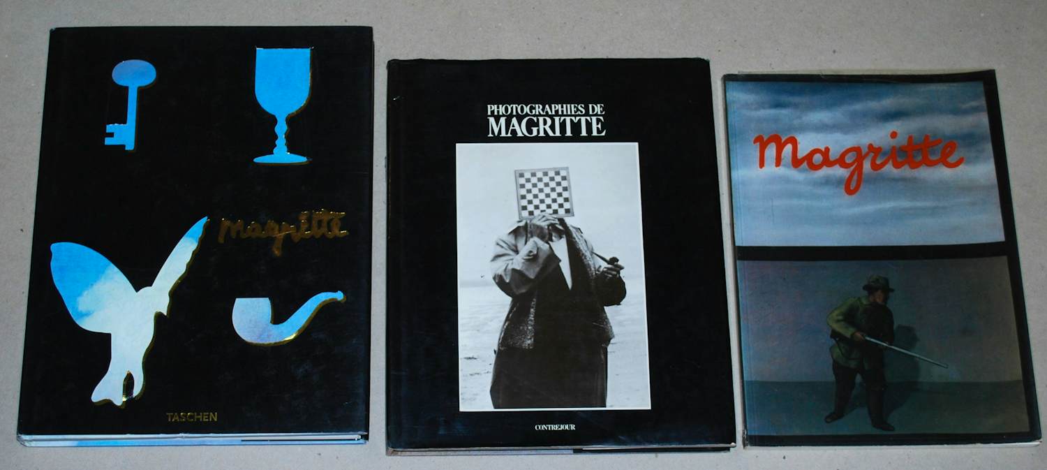 Rene Magritte - 3 boeken verkocht voor € 65!