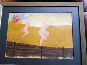 Metten Koornstra - 2 vluchtende naakten verkocht voor € 100!