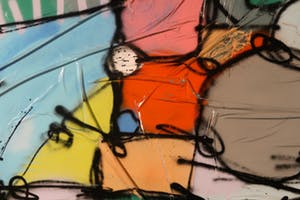 SMAEL - Gemengde techniek op doek, Bugs VI (Zeer groot) kopen? Bied vanaf 200!