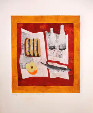 Betty Scheer - "De Lunch" 42/70 verkocht voor € 70!