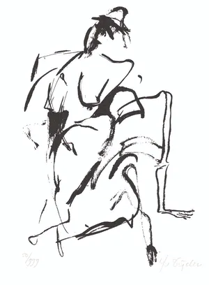Yvonne van Eyden - Leunend Figuur + Staand figuur kopen? Bied vanaf 25!
