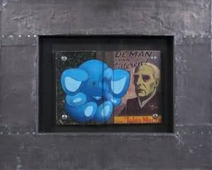 Jan Bollaert - Gemengde techniek op kaft, De man van gisteren - Ingelijst kopen? Bied vanaf 40!